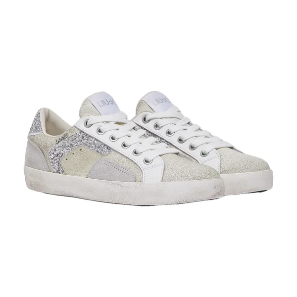 Sapatilhas Miley Liu Jo Branco/Cinzento BF6105-PX937-S1074