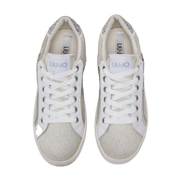 Sapatilhas Miley Liu Jo Branco/Cinzento BF6105-PX937-S1074