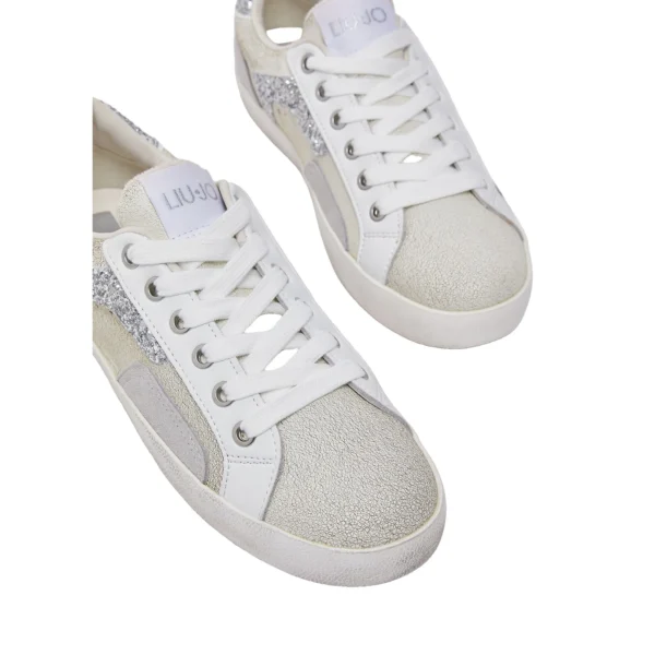 Sapatilhas Miley Liu Jo Branco/Cinzento BF6105-PX937-S1074