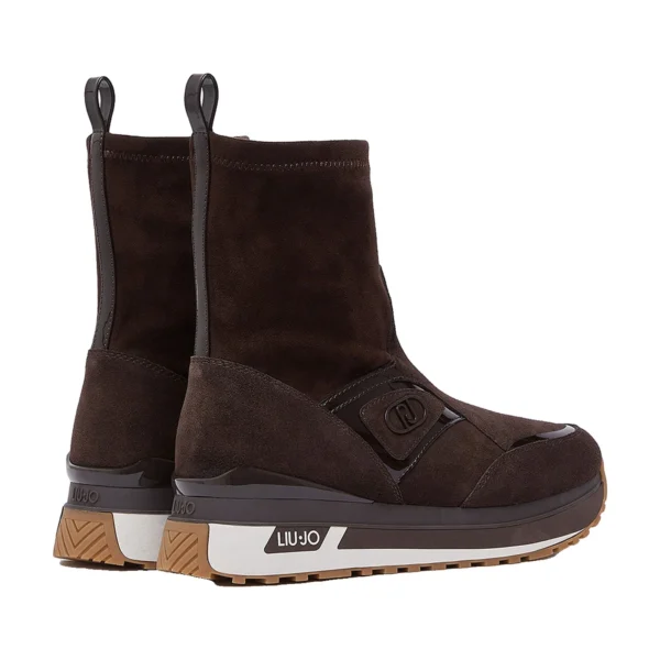 Sapatilhas de Cano Alto Maxi Wonder 104 Liu Jo Moca BF6107-PX962-S3365