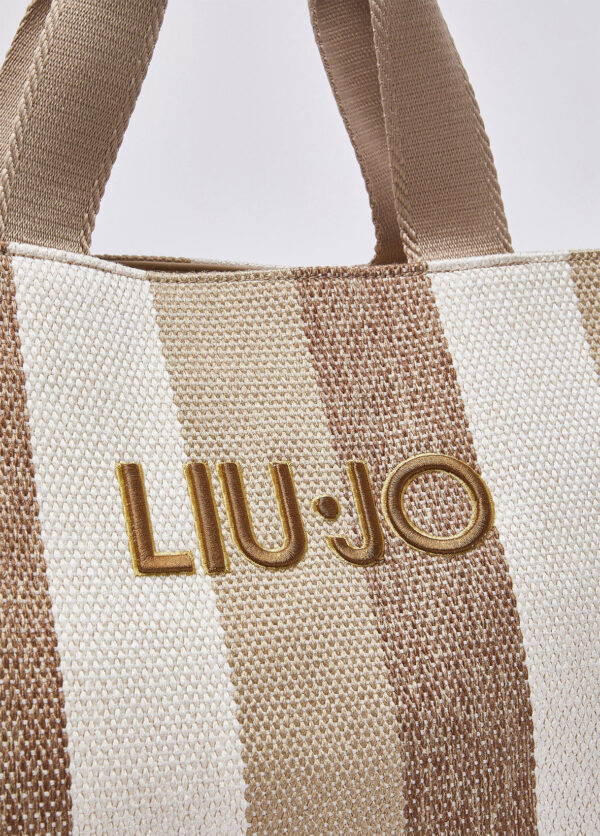 Bolsa grande listrada LIU JO