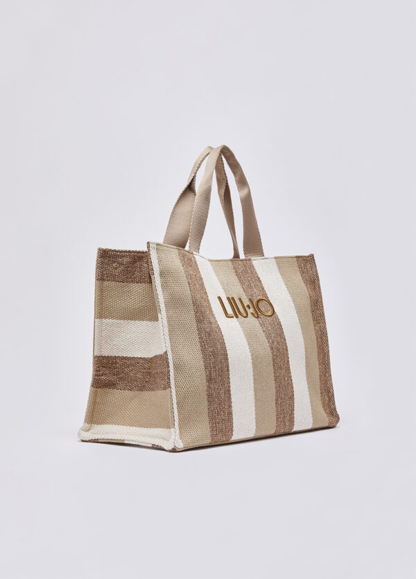 Bolsa grande listrada LIU JO