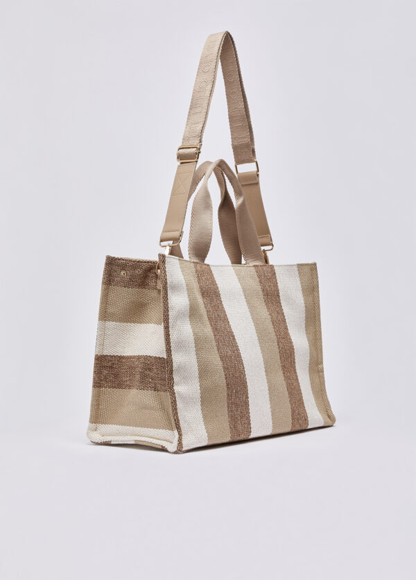 Bolsa grande listrada LIU JO