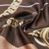 Scarf with ribbons