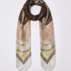 Scarf with ribbons
