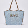 Bolsa grande de tecido jeans LIU JO