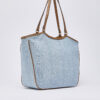 Bolsa grande de tecido jeans LIU JO