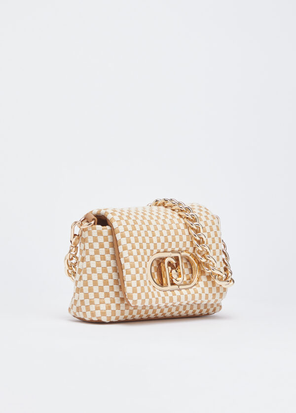 Bolsa pequena em tecido LaPuffy