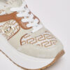 Tênis superplataforma com monograma em jacquard  LIU JO