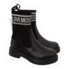 Botins com Meia Love Moschino Preto JA24084G0PIYB00A