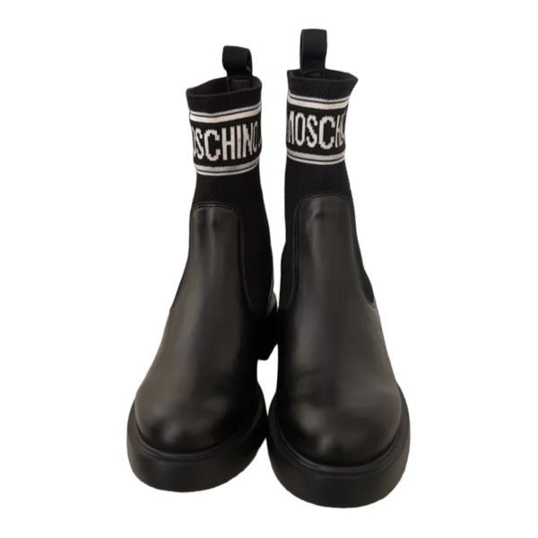 Botins com Meia Love Moschino Preto JA24084G0PIYB00A