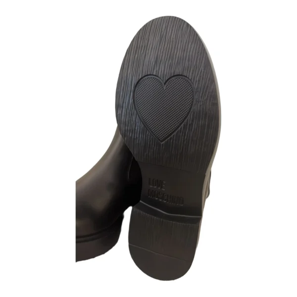 Botins com Meia Love Moschino Preto JA24084G0PIYB00A