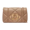 Mala Clutch Love Moschino Areia JC4043PP0PLC0105