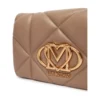Mala Clutch Love Moschino Areia JC4043PP0PLC0105