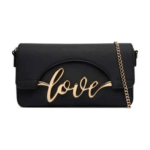 JC4272PP0PKR0000-01 Mala Tiracolo Love Moschino Preta JC4272PP0PKR0000