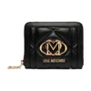 Carteira Compacta Matelassé Love Moschino Preta JC5641PP0PLC0000