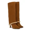 Botas Altas Debutante Karl Lagerfeld Castanho KL32082-533