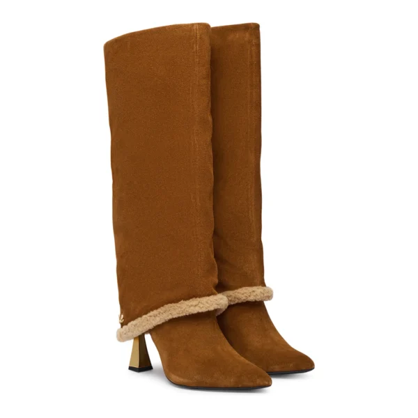 Botas Altas Debutante Karl Lagerfeld Castanho KL32082-533
