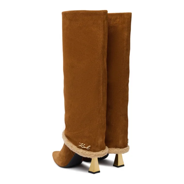 Botas Altas Debutante Karl Lagerfeld Castanho KL32082-533