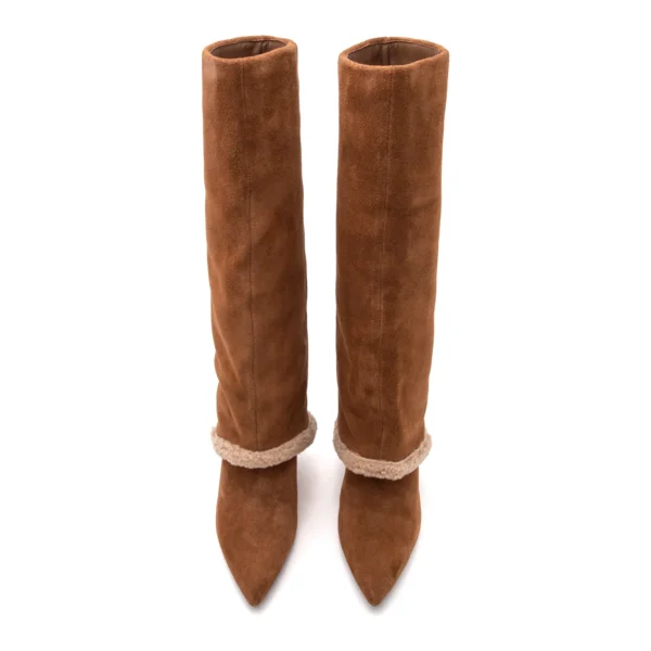 Botas Altas Debutante Karl Lagerfeld Castanho KL32082-533