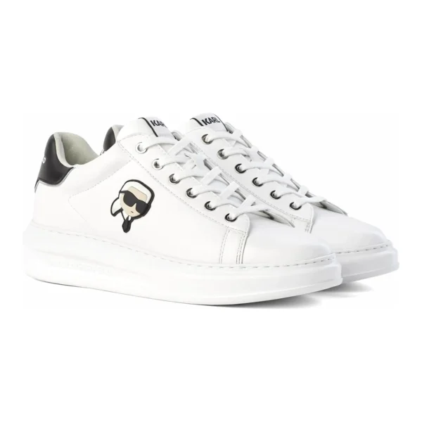 Sapatilhas Kapri Ikon Karl Lagerfeld Branco KL62530N-011