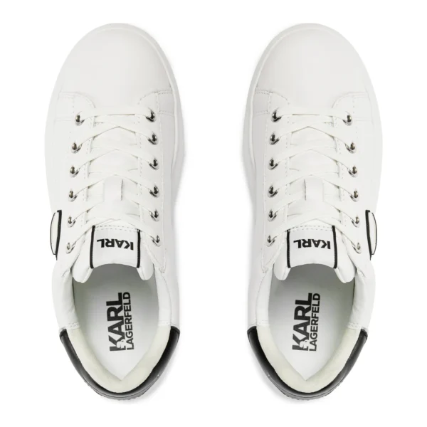 Sapatilhas Kapri Ikon Karl Lagerfeld Branco KL62530N-011