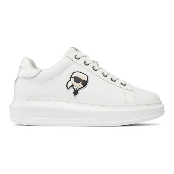 Sapatilhas Kapri Ikon Karl Lagerfeld Branco Total KL62530N-01W