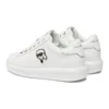 Sapatilhas Kapri Ikon Karl Lagerfeld Branco Total KL62530N-01W