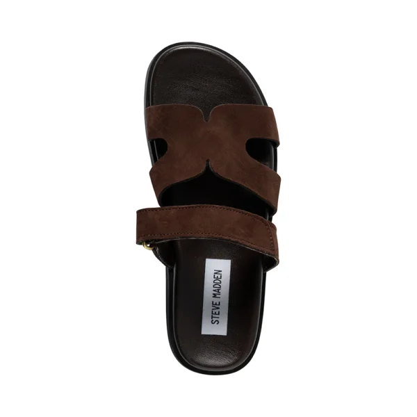 Missile-e Dark Brown Suede