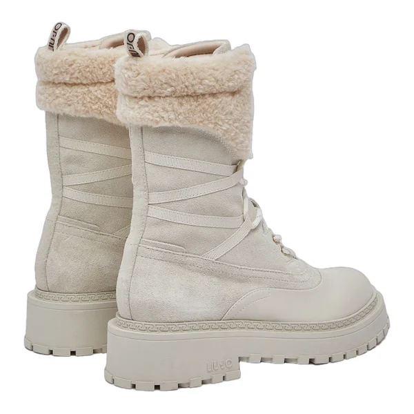 Botas Militares Rumi Liu Jo Branco Leite SF6113-PX940-S1400
