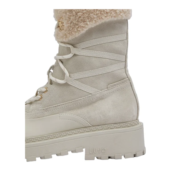 Botas Militares Rumi Liu Jo Branco Leite SF6113-PX940-S1400