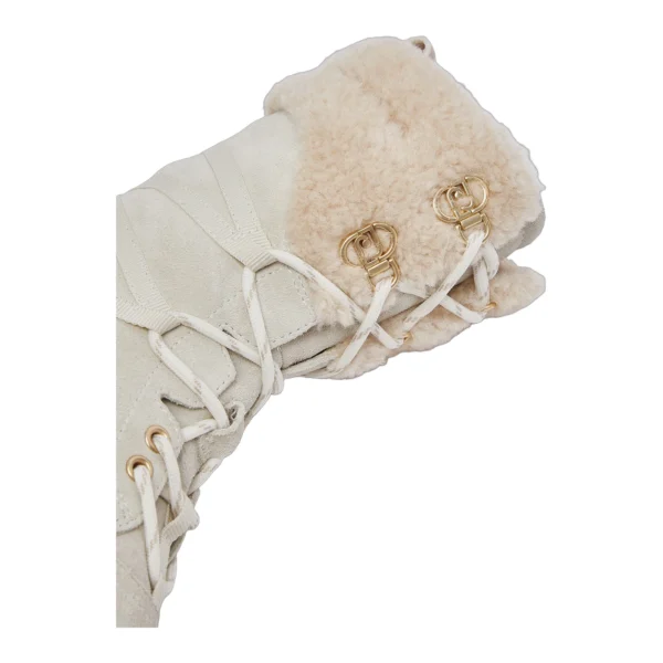 Botas Militares Rumi Liu Jo Branco Leite SF6113-PX940-S1400